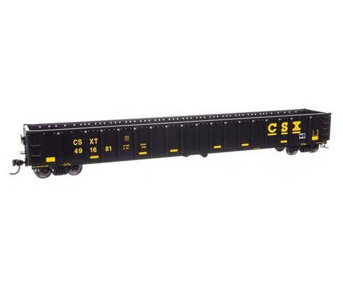 Walthers Mainline ~ Escala HO ~ 68' Góndola Railgon ~ CSX #491719 ~ 910-6466 | Zustand: New