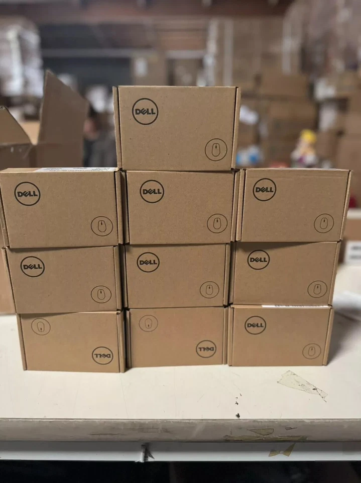 Lot of 10 - NEW Dell MS116 Optical Black USB Scroll Wheel Mouse 09NK2 (275-BBCB) - Bild 2 von 4