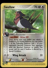 Swellow 46/109 Uncommon Ruby & Sapphire LP Pokemon Card on eBay