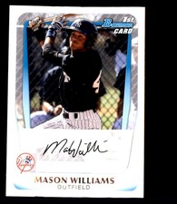 2011 Bowman Prospects - Mason Williams #BP85 New York Yankees