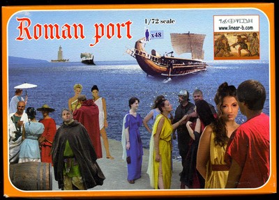 Linear B Models 1/72 ROMAN PORT Part 1 Figure Set
