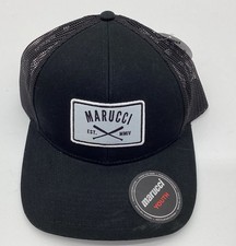 YOUTH MARUCCI SPORTS EST. MMIV BLACK TRUCKER MESH SNAPBACK CAP HAT