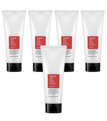 [Set of 5] COSRX Salicylic Acid Daily Gentle Cleanser 150ml x 5 - Acne Care