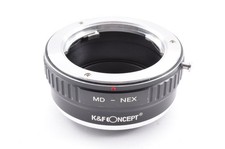 K F Concept Mount Adapter MD-NEX For Minolta MD Lens to Sony E NM  26139