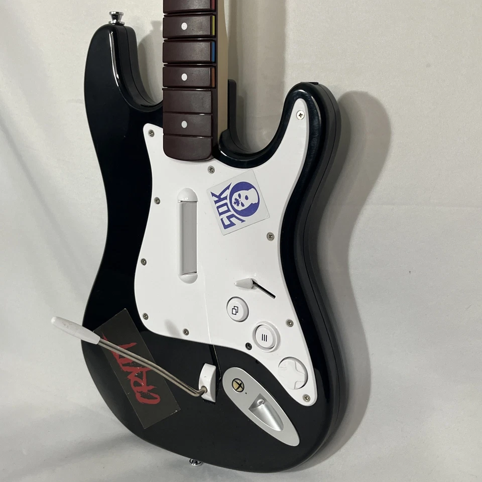 Harmonix Rock Band 4 Wireless Guitar Fender Stratocaster Xbox One 91161  Tested - Image 3 of 4