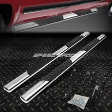 FOR 09-20 DODGE RAM 4DR CREW CAB 5" CHROME OVAL SIDE STEP NERF BAR RUNNING BOARD