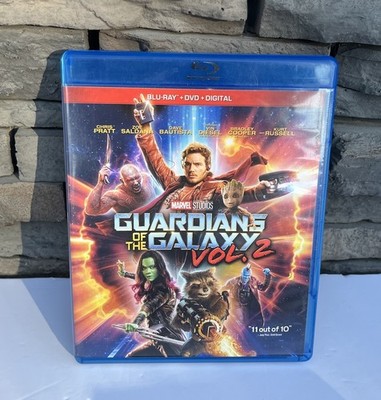 Guardians Of The Galaxy Vol. 2 Blu-ray + DVD 2017 Chris Pratt  Vin Diesel