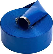 1-1/2 in x 100 ft Pool Backwash Hose Heavy Duty Drain Discharge 1.5in-100ft 