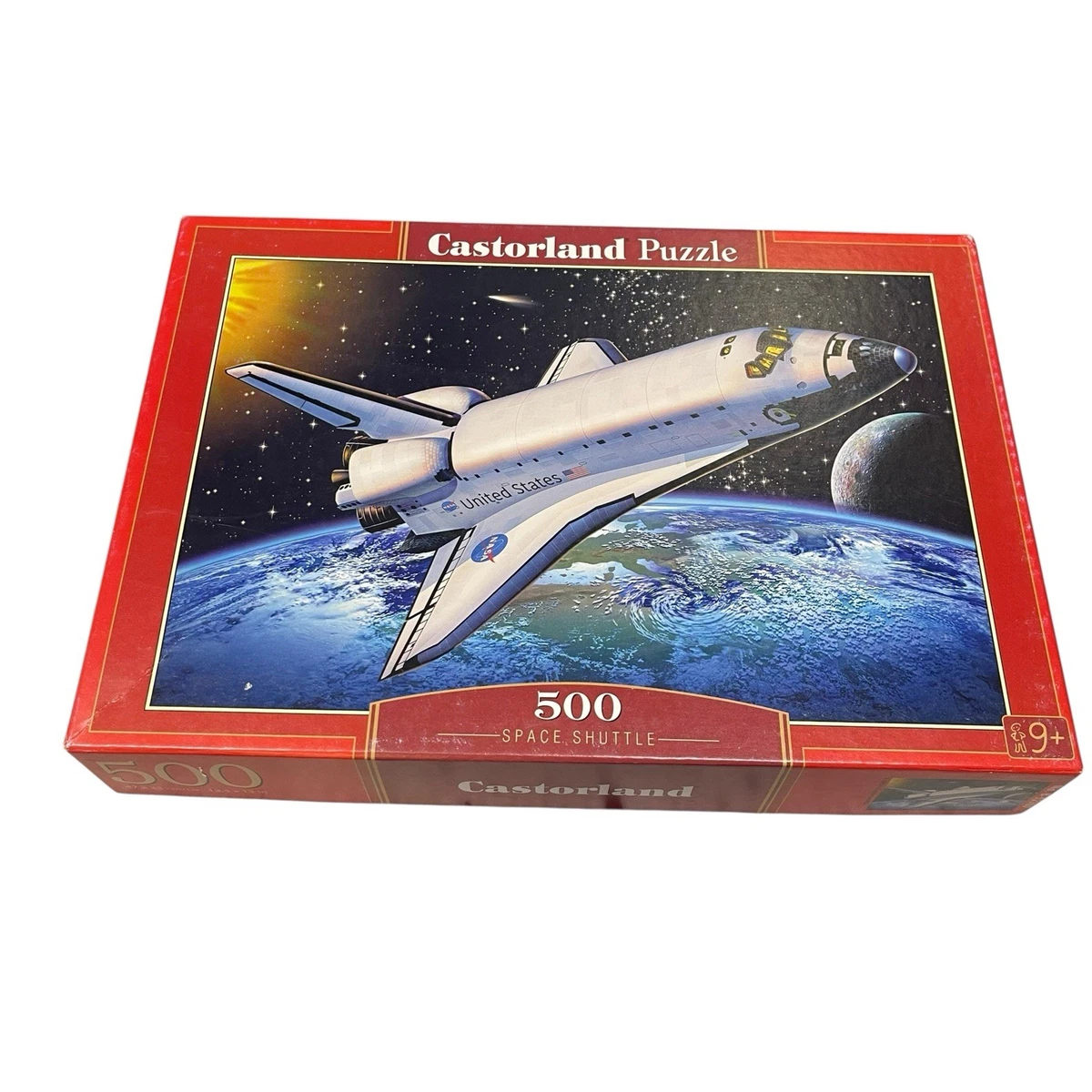 Puzzle Castorland 500 Pezzi – Space Shuttle, Dimensioni 47x33cm, Prodotto In Polonia, Divertimento Per Tutta La Famiglia