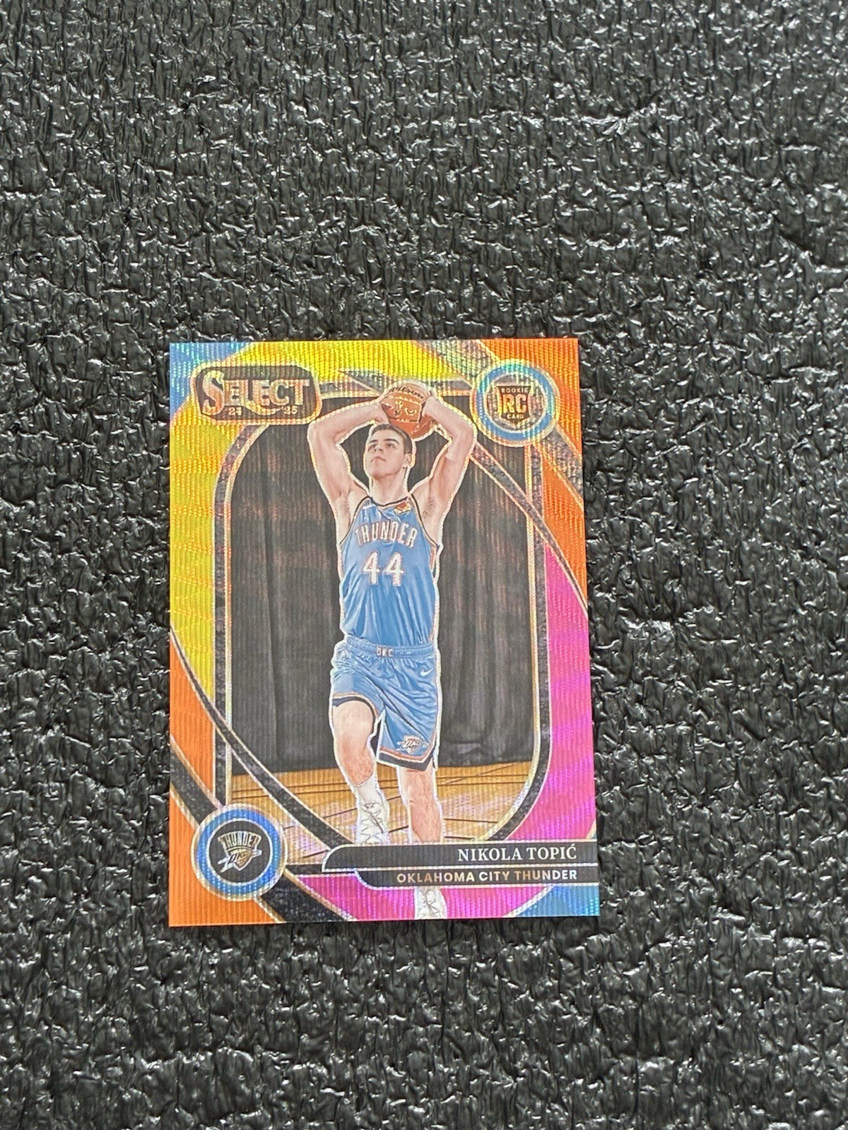 2024-25 Panini Select - Courtside Nikola Topic #286 Multi Wave Prizm /20 (RC)