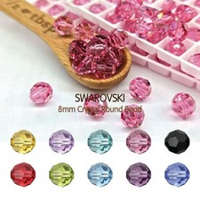 Swarovski 8mm-24 pcs Crystal Round Beads Classic Beads 5000-08 - U Pick Color