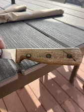 VINTAGE CHICAGO CUTLERY KNIFE- 66S - BUTCHER KNIFE in working condition