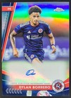 2024 Topps Chrome MLS Dylan Borrero Auto #CA-BR New England Revolution AE