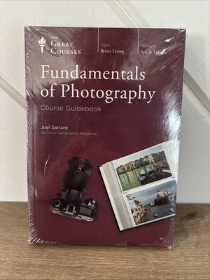 The Great Courses Fundamentals of Photography 4 DVDs Guidebook Book 2012 New