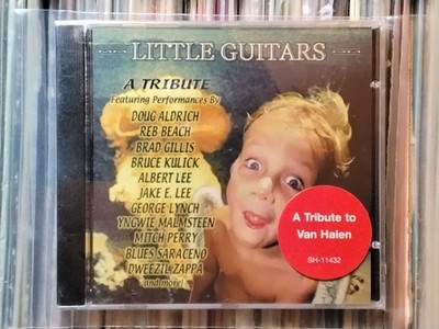 LITTLE GUITARS Van Halen CD USA HYPE STICKER SEALED JAKE E LEE DWEEZIL ZAPPA