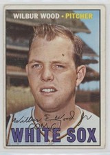 1967 Topps Wilbur Wood #391 5p5