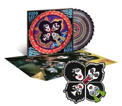 KISS Rock And Roll Over 50th DELUXE ZOETROPE PICTURE DISC LIMITED PRE-ORDER NEW
