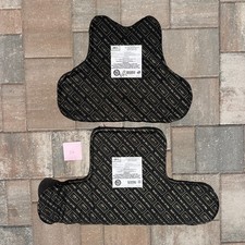 GH Armor Level II Body Armor Bullet Proof Vest Panels Size XL / 2XL SET 27 