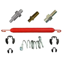 Peterbilt 389 Hood Spring, Cable and Stud bolts w/ Retaining Rings