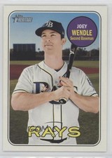 2018 Topps Heritage High Number Joey Wendle #644 4k8