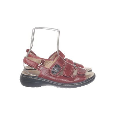 Medicus, Sandalen, Größe: 37 1/2, CORA G 6, Leder, Rot/Schwarz, Damen #LS4