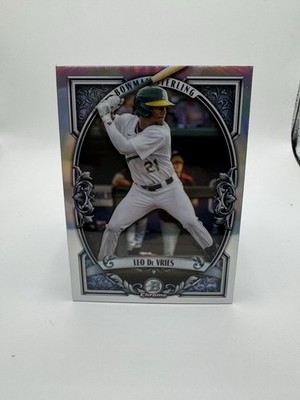 2026 Bowman Sterling Leo DeVries Athletics