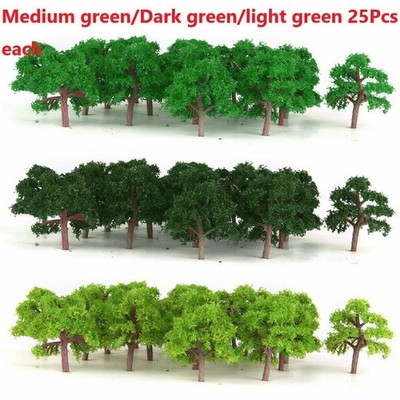 Brand New Model Tree*75pcs Approx. 1.57 Inch / 4 Cm Architecture Scenery