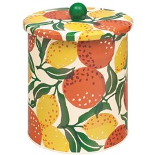 Emma Bridgewater Oranges & Lemons Biscuit Barrel Storage Tin 15cm OL2964