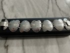 Vintage Silver And Turquoise Link Bracelet ￼ — photo 5