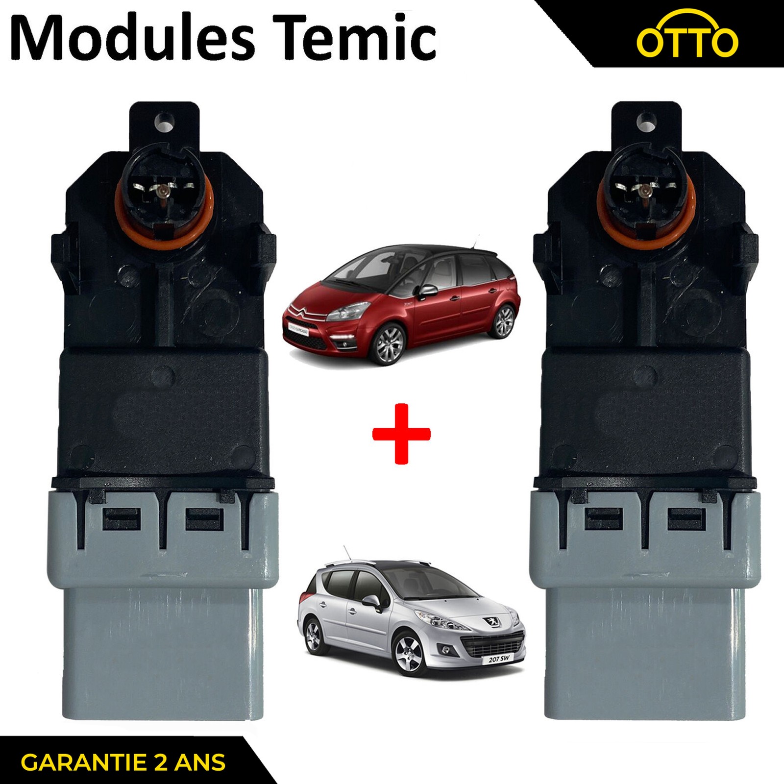 Module Temic lève-vitre à impulsion confort pour 207 et C4 Picasso 401786A9