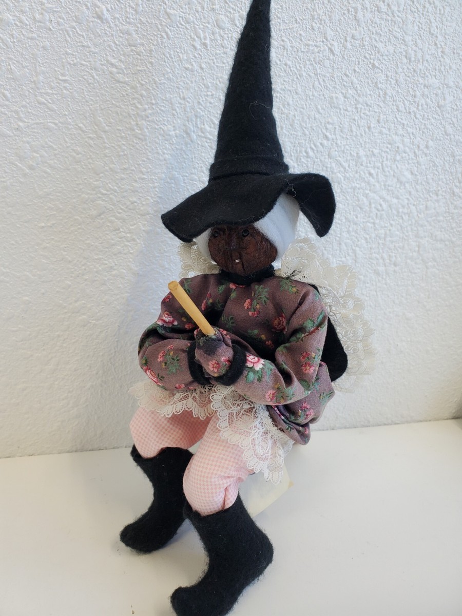 Vintage The Good Luck Kitchen Witch Norwegian Apple Face Doll | eBay