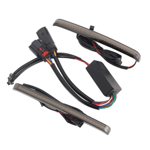2 LED Saddlebag Run Brake Turn Lights Fit For Harley Touring Road King 2014-2023 - Picture 10 of 15