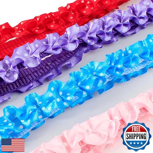 Green Xs Dog Collar with Bell, Kitten Bell Collar Small Puppy Collar Girl Lac - Picture 5 of 5