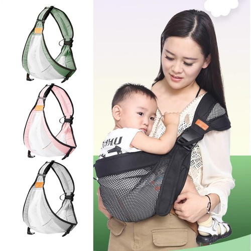 Tragen von Känguru-Taschen-Ring-Sling-Babytrage-Kleinkindtrage-Fronthaltung - Bild 2 von 16
