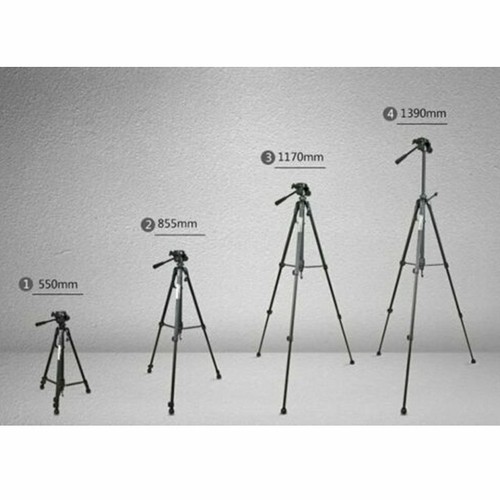 Selens Telescopic Camera Tripod Stand Holder Mount Phone Monopod for Nikon Canon - Picture 3 of 12