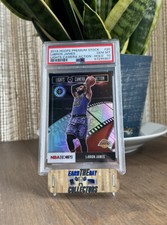 Lebron James 2019 Hoops Premium Stock Lights Camera Action Holo #20 PSA 10 Gem M