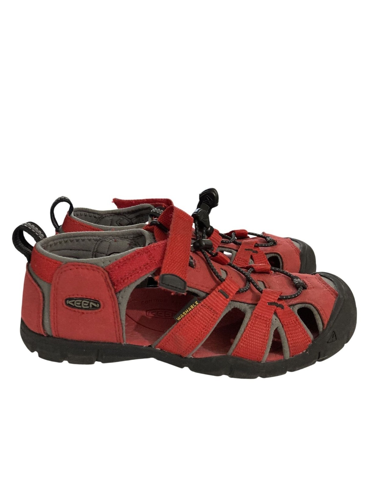 APL Scarpe sandali sportivi outdoor Keen Newport H2 bambino taglia 3 cinturini rossi