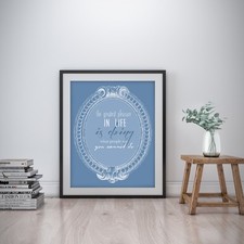 Greatest Pleasure Inspirational Wall Art Print Motivational Quote Poster Decor