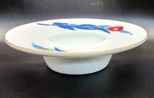 BEAUTY JAPANESE KORANSHA PORCELAIN SAKURA FLOWERED ASHTRAY 8.7" HAND PAINTED Exc