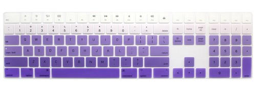 For Magic Keyboard A1843 w Numeric Pad US English keyboard Skin Cover protector - Bild 15 von 16