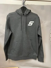 Snap On Tools Adult Charcoal Heather Grey Pullover Hooded Sweatshirt Hoodie
