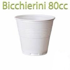 5400x bicchierino plastica 80cc Caffe bicchierini caffè bianco per Bar bicchieri