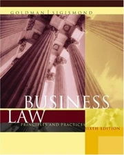 Business Law Arnold J Goldman