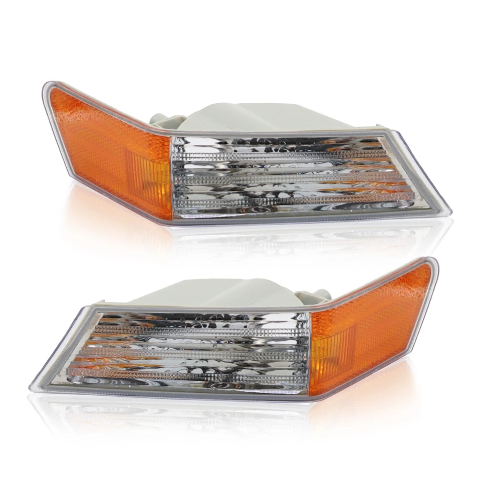 Juego de par de luces de estacionamiento para jeep patriot 07-17 intermitente lámpara direccional delantera Foto 2 de 4