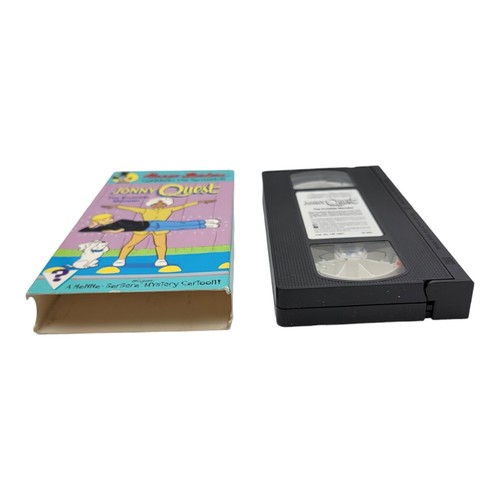 Vintage 1990 Hanna-Barbera JONNY QUEST The Invisible Monster VHS Cartoon Tape - Picture 6 of 7