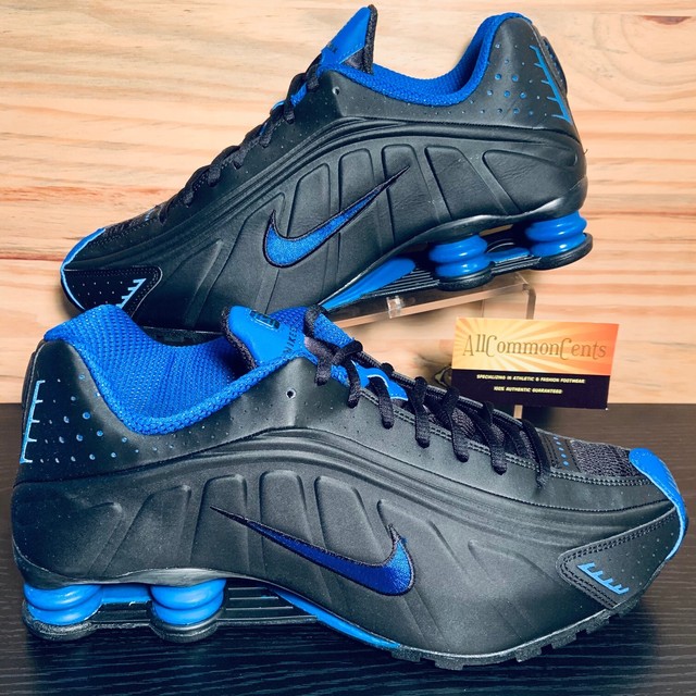 nike shox r4 royal blue