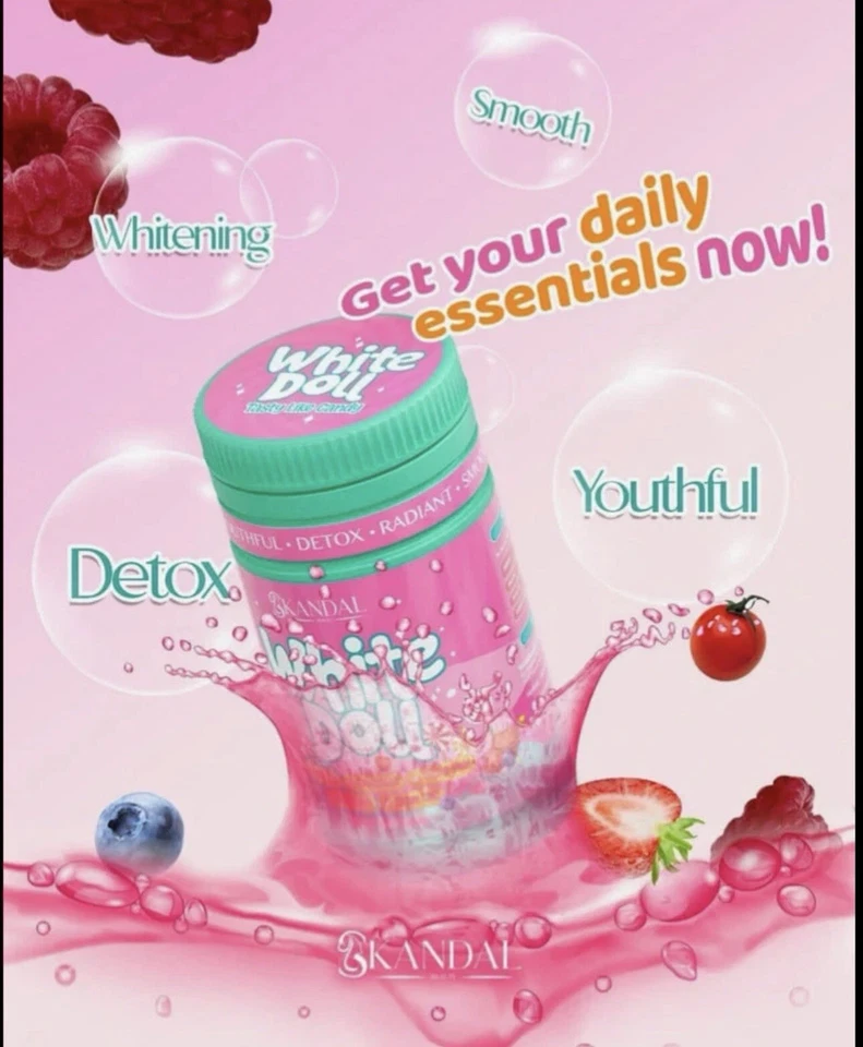 Polvo de colágeno para muñeca blanca Foto 3 de 3