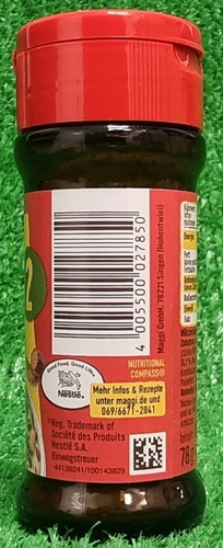 (36,92€/kg) Maggi Würzmischung Nr. 2 Gemüse + Helle Soßen mit Muskat 78g Streuer - Bild 2 von 8