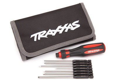 Traxxas 8711 - Hex Driver Speed Bit Master Set, Straight & Ball End, 1/4'' Drive