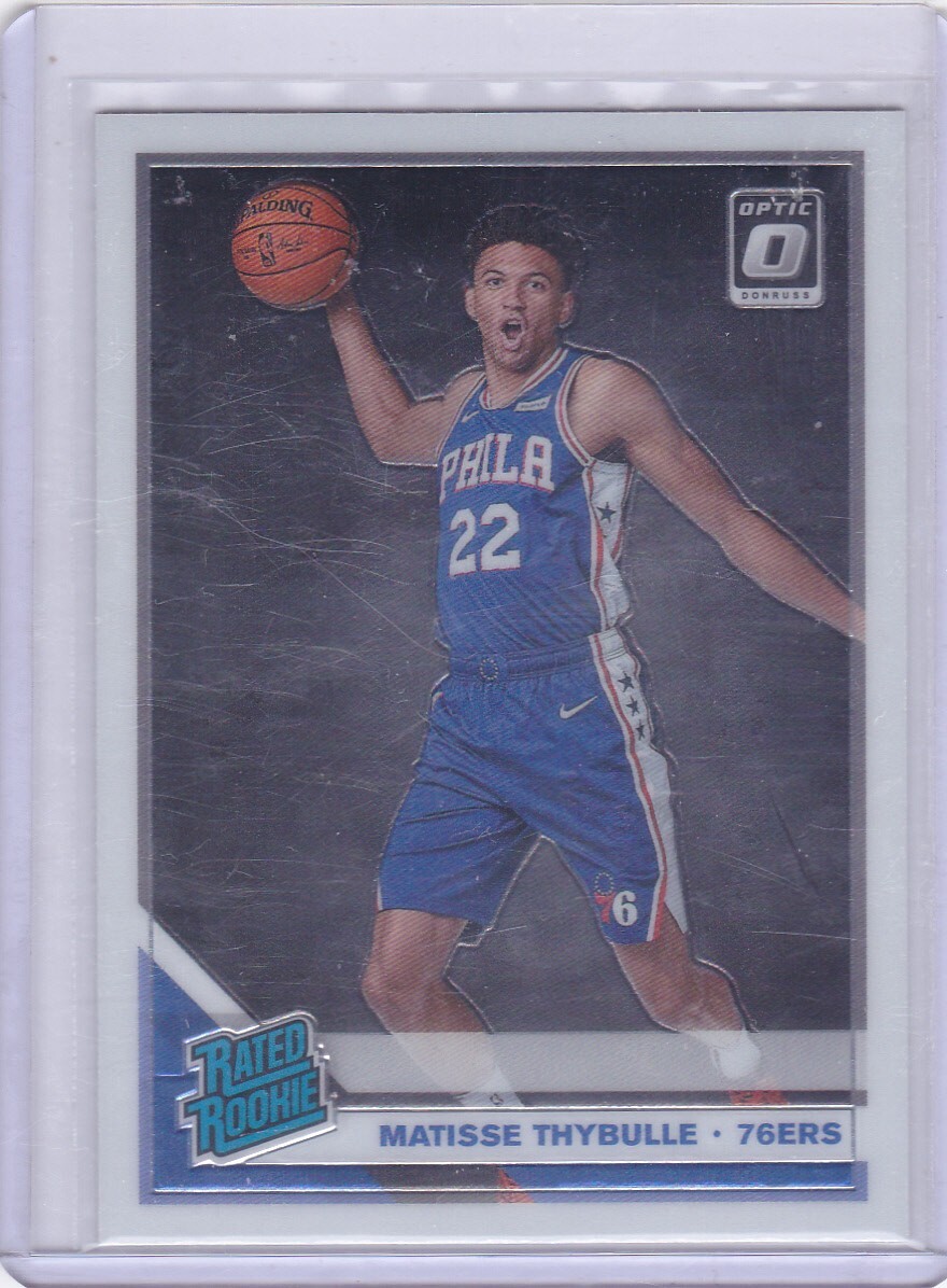 2019-20 Donruss Optic Matisse Thybulle Rated Rookie Philadelphia 76ers #192